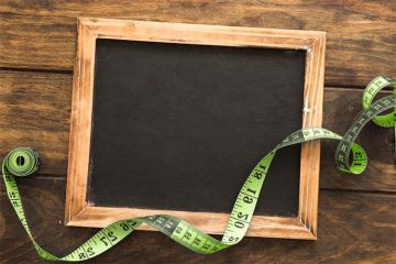 A picture frame & measuring tape, which answer the question how to measure for a picture frame